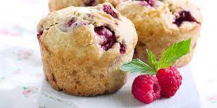 muffin aux framboises