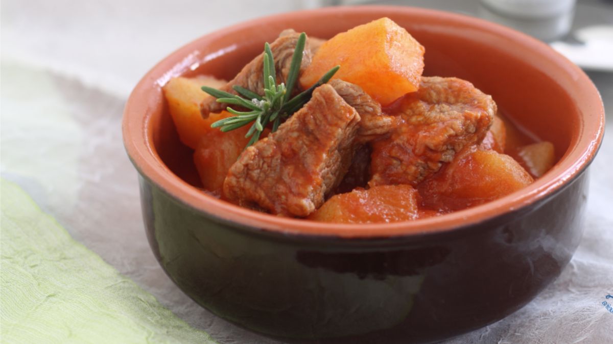 Boeuf  à l'italien avec pommes de terre
